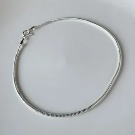 Pulseira rabo de rato Prata-925