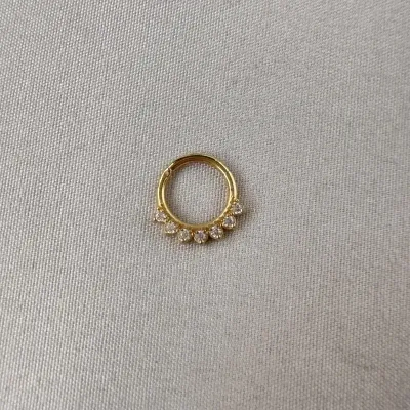 Piercing articulado PVD gold